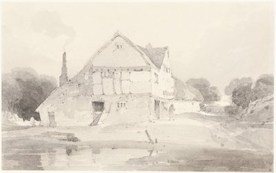 サリー州ドーキングにあるコテージ 作： John Sell Cotman