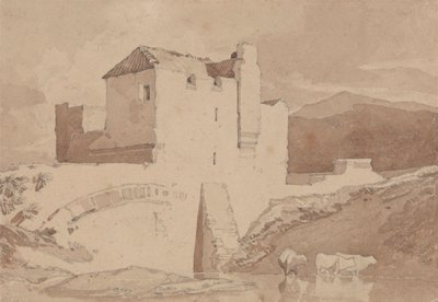 古い建物 作： John Sell Cotman