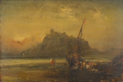 ビーチシーン 作： John Sell Cotman