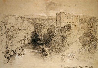 フラムリンガム城 作： John Sell Cotman