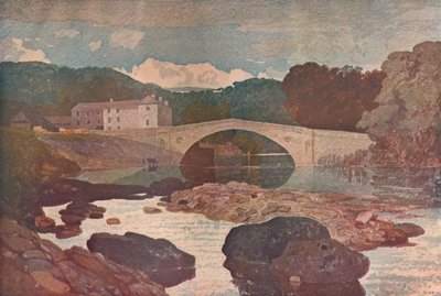 グレタ橋、c1807、1911 作： John Sell Cotman