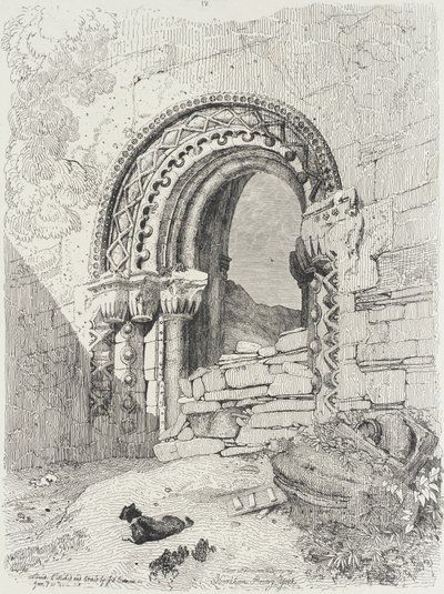 カーカム修道院、ヨーク 作： ジョンセルコットマン