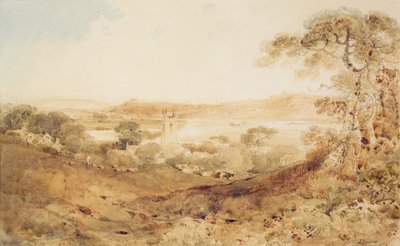 ヨークシャー州カークソープ（Kirkthorpe 作： John Sell Cotman