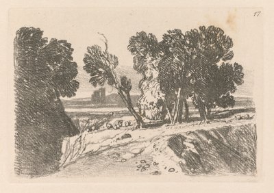 学習書: プレート 17、研究 作： John Sell Cotman