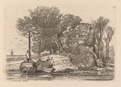 Book of Studies: プレート 19、ポストウィック グローブ、ノーフォーク 作： John Sell Cotman