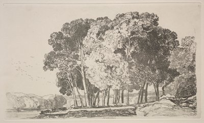 Book of Studies: トゥイッケナム 作： John Sell Cotman