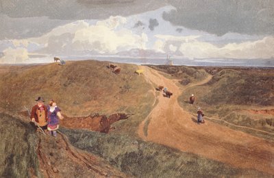 マウスホールドヒース、ノーリッチ、1810年頃（鉛筆、紙にトイレ） 作： John Sell Cotman