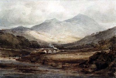 メリオネス州、タン・イ・ブロッホ 作： John Sell Cotman