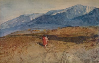 羊飼いの風景、1923 作： John Sell Cotman