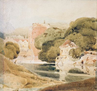 ヨークの水門（紙に水彩） 作： John Sell Cotman