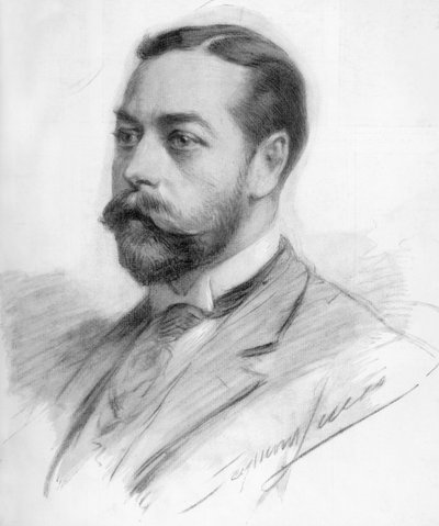 ジョージフレデリックアーネストアルバートキングジョージV、1910年。 作： John Seymour Lucas