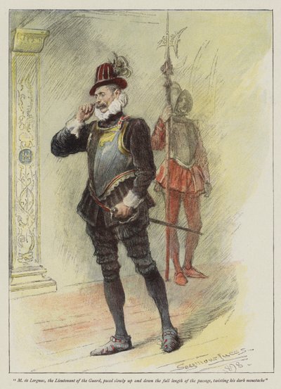 デニスの心臓（chromolitho） 作： John Seymour Lucas