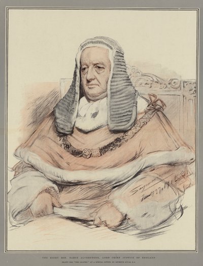 英国の最高裁判事、アルバーストーン男爵 作： John Seymour Lucas