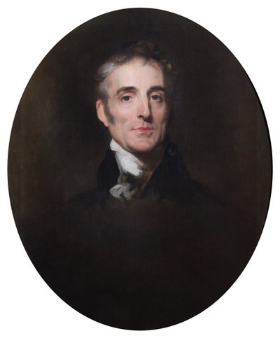 アーサー・ウェルズリー、初代ウェリントン公爵、1835年頃（キャンバスに油彩） 作： John Simpson