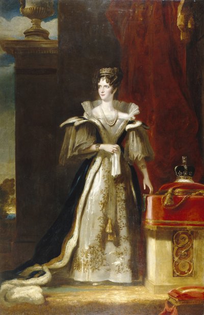 アデレード女王（1792-1849） 作： John Simpson