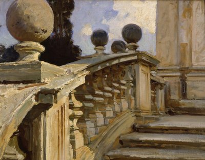 手すり 作： John Singer Sargent