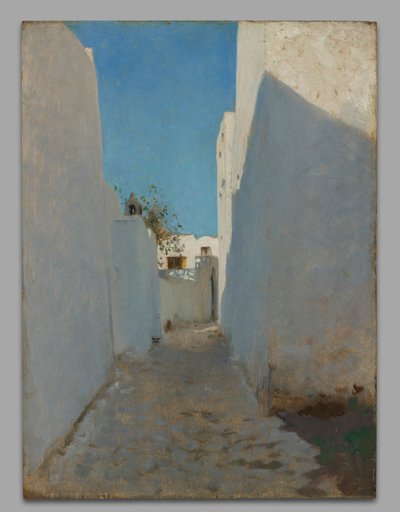 モロッコの街並み 作： John Singer Sargent