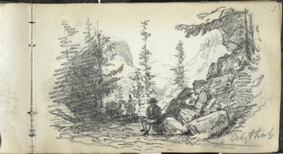 アルパインランドスケープ、Oetzthal、オーストリア 作： John Singer Sargent