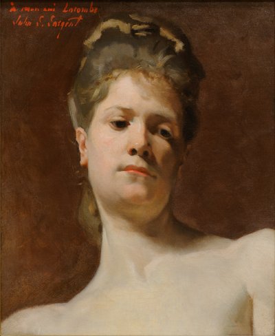 金髪のモデル 1877年頃 油彩・カンヴァス 作： John Singer Sargent