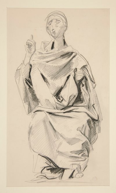 ドレープフィギュア 作： John Singer Sargent