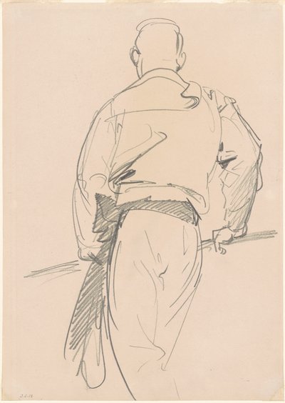 ゴンドリエ、ヴェネツィア、1912年 作： John Singer Sargent