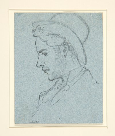 若い男の頭 作： John Singer Sargent