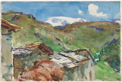 オーストリアのチロル地方で 作： John Singer Sargent