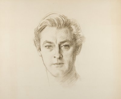 ジョンバリモア、1923年（紙にクレヨン） 作： John Singer Sargent
