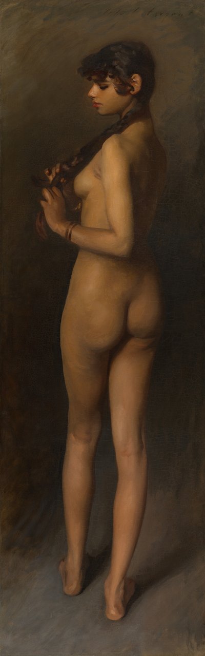 人生研究 (エジプトの少女の研究) 作： John Singer Sargent