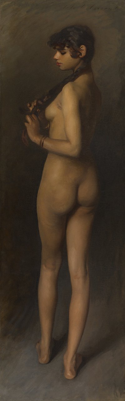 人生研究 (エジプトの少女の研究) 作： John Singer Sargent