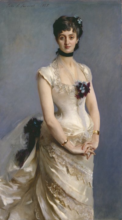 マダム・ポール・ポアソン 作： John Singer Sargent