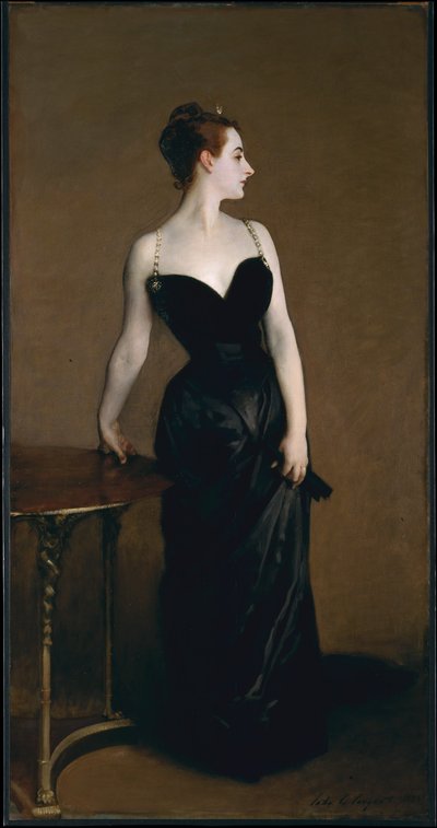 マダムX（マダムピエールゴートロー） 作： John Singer Sargent