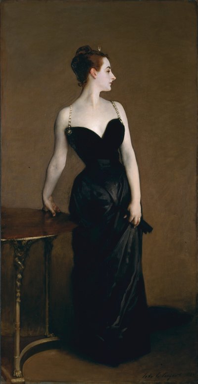 マダムXマダムピエールゴートロー、1884年 作： John Singer Sargent