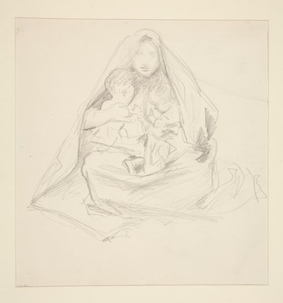 マドンナと子供 作： John Singer Sargent