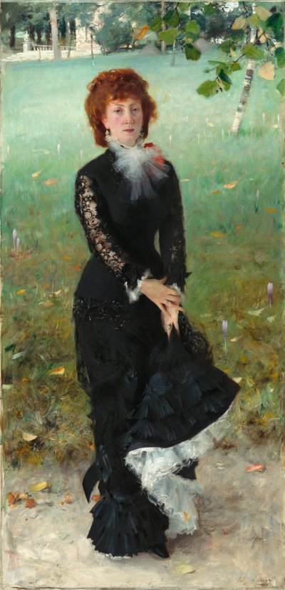 マリー・ブローズ・パイエロン エドゥアール・パイエロン夫人、1879年。 作： John Singer Sargent