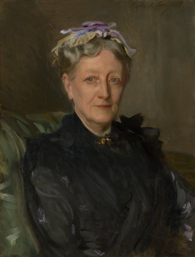 メアリー・エリザ・ミード（メアリー・エリザ・スクリブナー、1822年） 作： John Singer Sargent