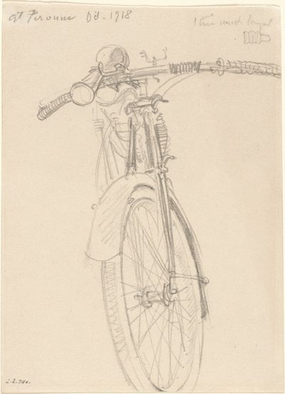 モーターサイクル、1918年 作： John Singer Sargent