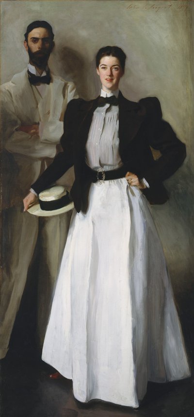 INフェルプスストークス夫妻、1897年 作： John Singer Sargent