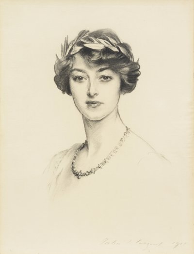 ギルバートラッセル夫人、1911年 作： John Singer Sargent