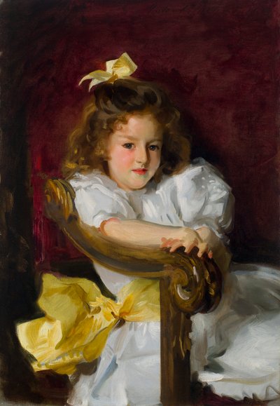 シャーロット・クラムの肖像 作： John Singer Sargent