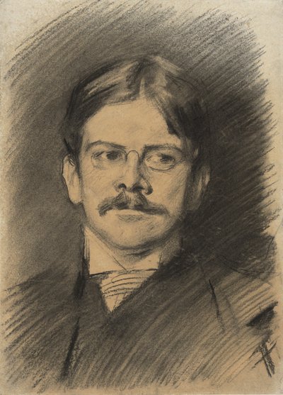 エドウィン・オースチン修道院の肖像 作： John Singer Sargent