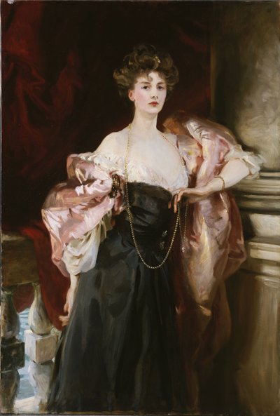 ヘレンヴィンセント夫人の肖像、子爵夫人Dアバノン、1904年 作： John Singer Sargent