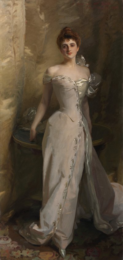 リサ・コルト・カーティスの肖像、1898 作： John Singer Sargent