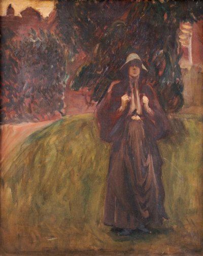 ミス・クレメンタイン・アンストラザー・トムソンの肖像 作： John Singer Sargent