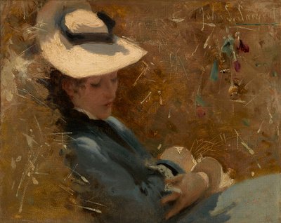 休憩中 1875年頃（油彩・キャンバス） 作： John Singer Sargent