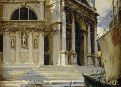サンタマリアデッラサルーテ、ヴェネツィア、 作： John Singer Sargent