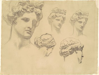 アポロとミューズのための習作、1921年頃 作： John Singer Sargent