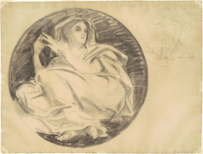 「天文学」のための研究 作： John Singer Sargent