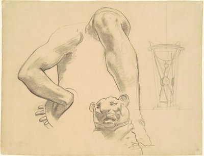 「古典とロマンの芸術」のための研究 作： John Singer Sargent