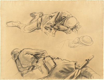 「ガスド」の習作 作： John Singer Sargent